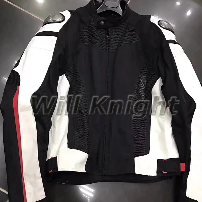 Мотоциклетная Мужская Всесезонная супер дышащая куртка для скоростной езды с