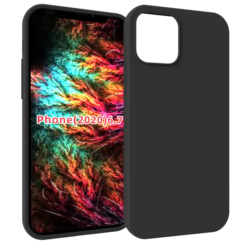 

Матовый нескользящий Силиконовый чехол для iPhone 12 mini,iPhone 12 /12 Pro ,iPhone 12 Pro max, 100 шт./лот