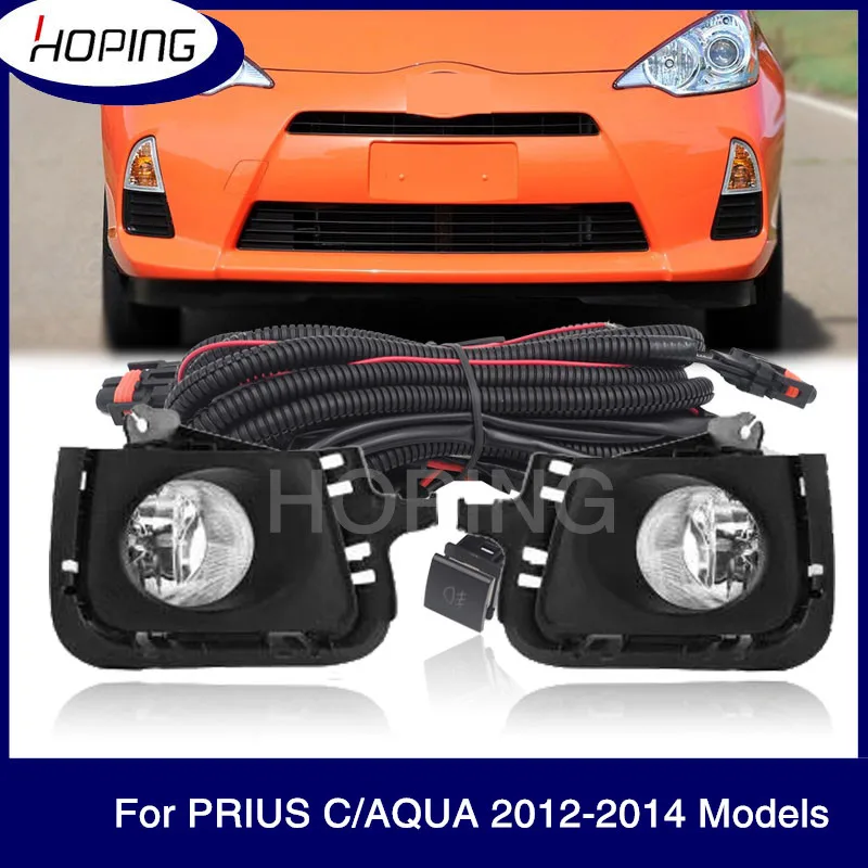 

Надеюсь, 1 набор для Prius C AQUA 2012 2013 2014 противотуманная фара переднего бампера противотуманная фара обновления комплект дополнительных противотуманная фара для TOYOTA