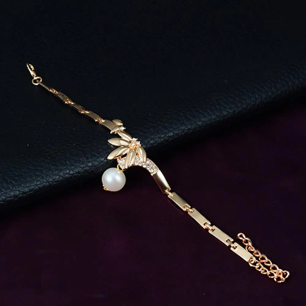 80% горячая Распродажа Свадебная вечеринка лист искусственный чокер с жемчугом