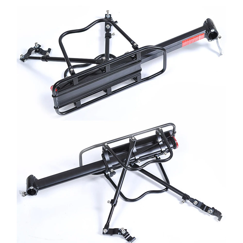 

Bike Touring Carrier 110lbs Quick-Release Adjustable Back Cargo Rack Frame-Mounted Rack for Bicycles 24"-29" Bicycle Accessories