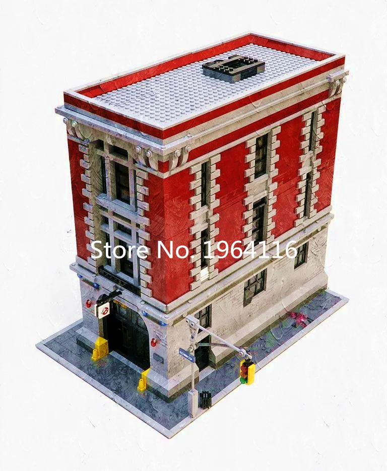 Конструктор пожарный дом из серии архитектура 83001|toys for|toys for childrenbuilding blocks |
