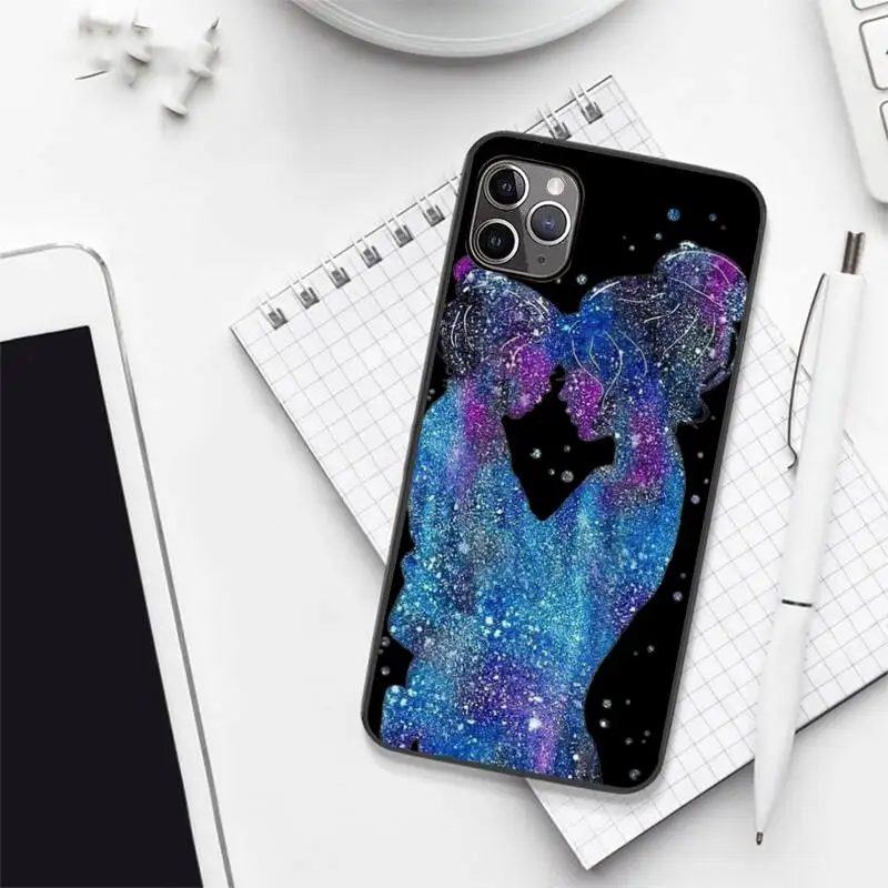 

Fashion mama of girl boy baby Phone Case for iPhone 7 8 11 12 Pro X XS XR Samsung A S Note 9 10 21S 71 Plus pro Max funda