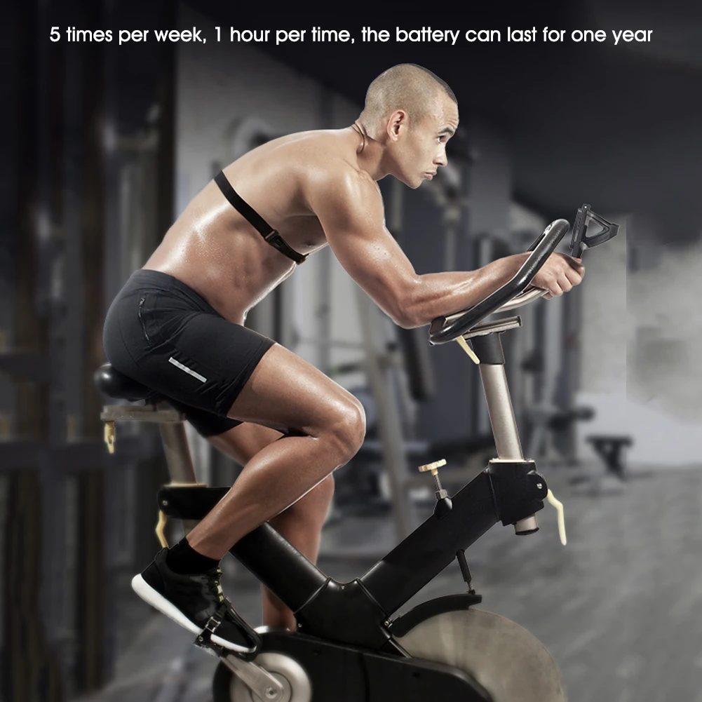 

Heart Rate Sensor Dual Mode ANT Bluetooth Heart Rate Sensor With Adjustable Chest Strap + Heart Rate Monitor Fitness Tracker
