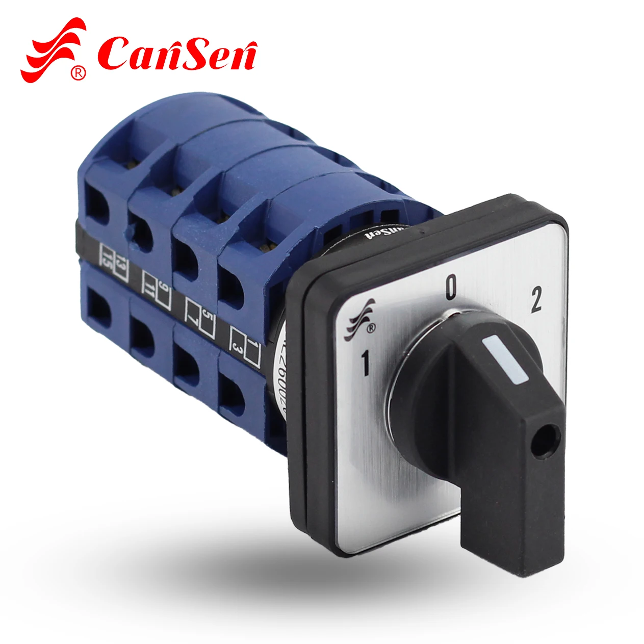 Поворотный кулачковый переключатель CANSEN LW26-25 CA20 с 25 А 3 позиции 1-0-2 4 P полюса 16