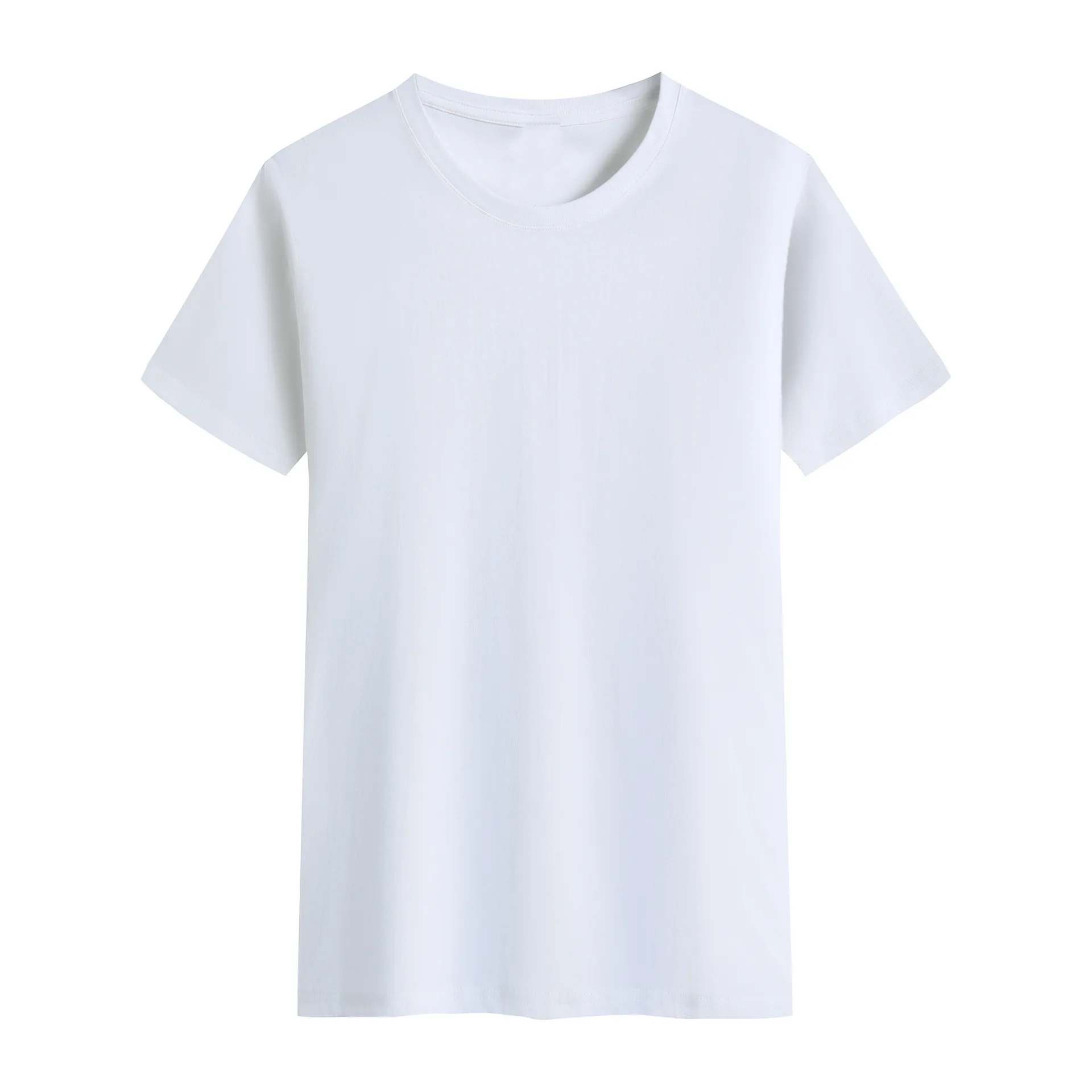 

Pure cotton advertising cultural shirt overalls printing logo men and women through t-shirt custom round neck short sleeves