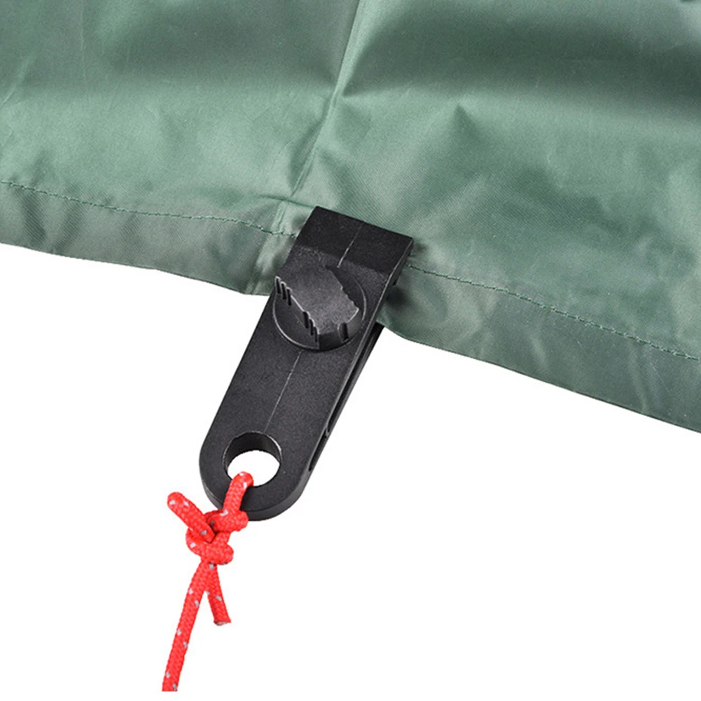 

4 Pcs Multi-Purpose Tarp Clips Windproof Clamps for Camping Tents Canvas