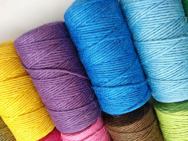 Натуральный джутовый шпагат 100 м пеньковая нить для свадебного подарка вечеринки