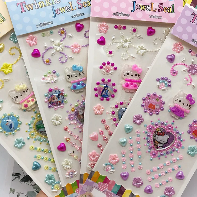 Самоклеящиеся золотистые наклейки с пятиконечными звездами|Наклейки для