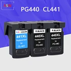 Сменный картридж PG440 CL441 440XL для Canon PG 440 CL 441 440XL, чернильный картридж для Pixma MG4280 MG4240 MX438 MX518 MX378