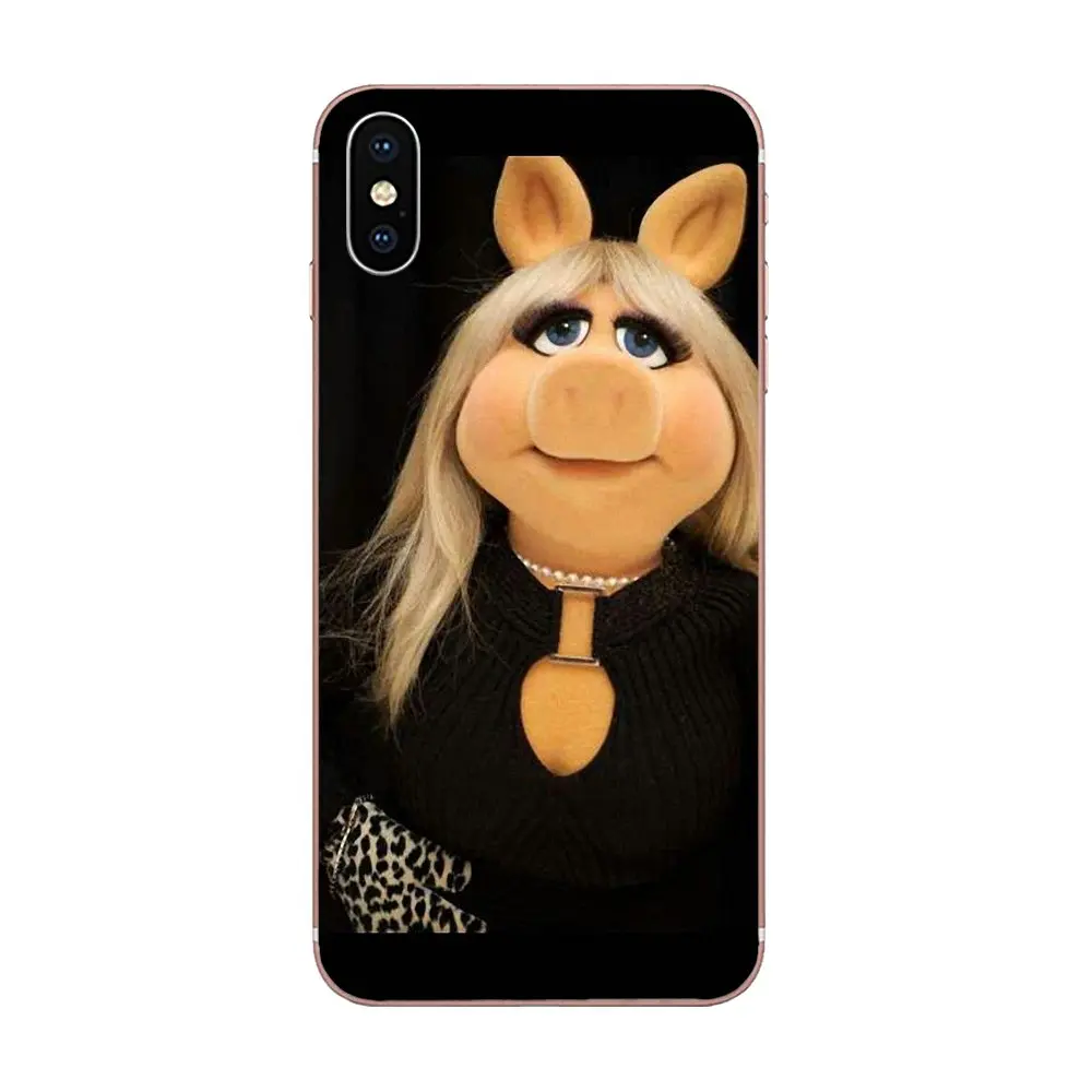 Маппет-шоу мисс со Свинкой из мягкого ТПУ с Новая мода для Huawei Honor 4C 5A 5C 5X6 6A 6X7 7A 7C 7X8