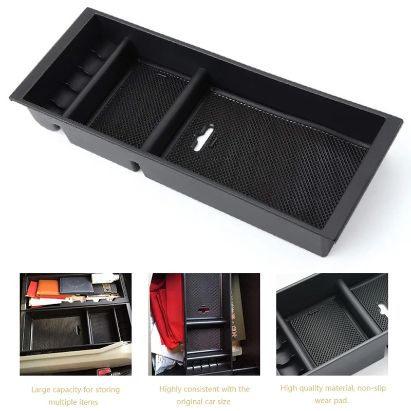 Новый черный автомобиль центральной консоли перчатка коробка для хранения