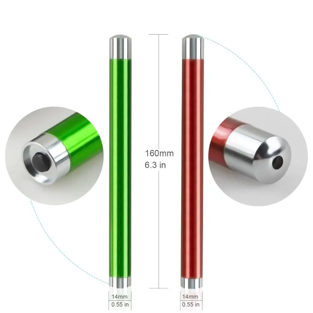 CWLASER 532 нм Зеленый/650 красная лазерная указка ручка с ручным хвостовым
