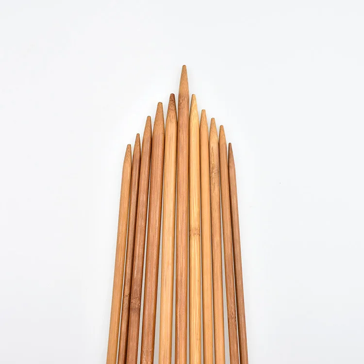 36 шт./компл. 18 размеров Углеродистые Бамбуковые Спицы гладкие спицы для продажи