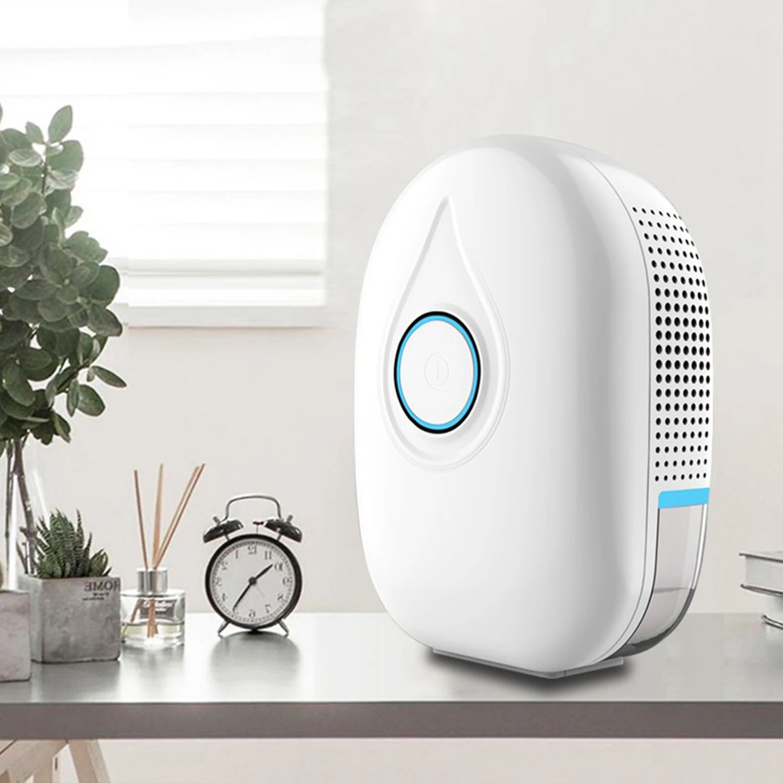 

Mini Dehumidifier Portable for Bathroom/Bedroom/RV/Dorm/Kitchen/Closet