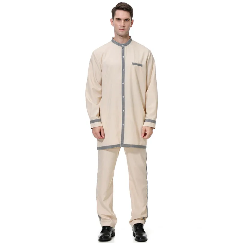 Мусульманское абайя арабское ropa hombre Саудовская Аравия erkek giyim Мужская Тауб кафтан