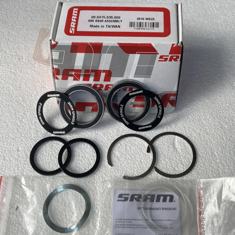 Для SRAM bb30 средний вал xx1 XO x9 red force быстроразъемный зубчатый диск подшипник