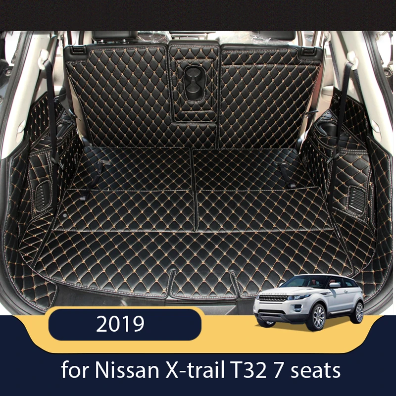 Высокое качество! Полный Комплект ковриков для багажника автомобиля Nissan X trail T32 7