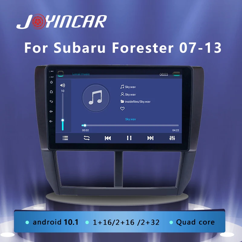 9 дюймов 2din Android 10 1 автомобиль радио для Subaru Forester 2007 2008 2009 2010 2011 2012 2013 GPS аудио