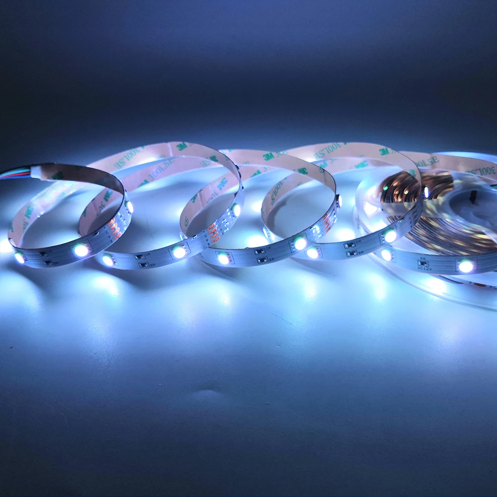 

7.5M /Pack 5050 SMD More Brighter Than 3528 5050 SMD LED Strip light DC 12V 30LEDs/M Indoor Decorative Tape White Blue Red