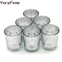 yuryfvna mercury votive candle holders glass tealight candle holder weddings parties hotel cafe bar home decoration