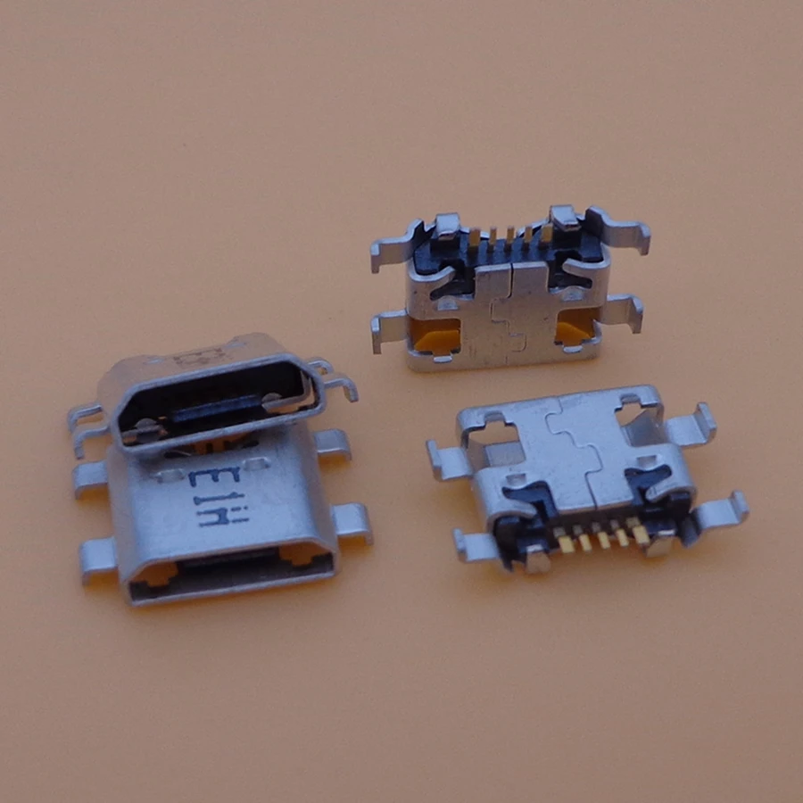 5 шт. разъем micro usb Разъем Запчасти для ZTE Blade A310 зарядный порт Замена ремонта|parts