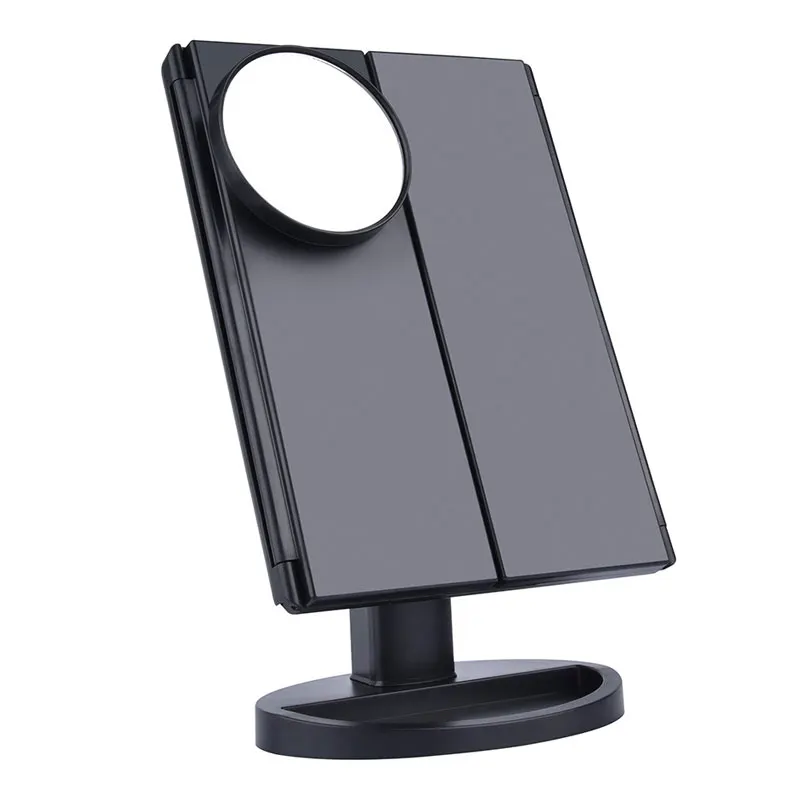 21 светодиодный сенсорный экран 180 градусов свободное вращение зеркало для