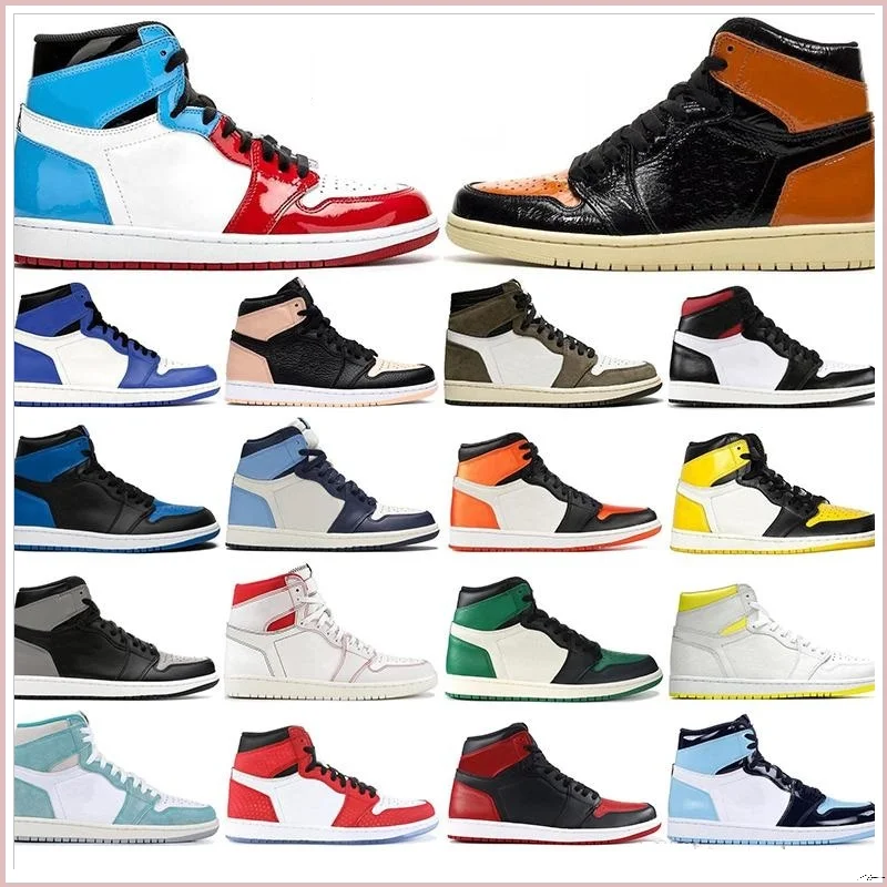 

Новинка 2021, 1 Высокий ОГ, кроссовки для баскетбола Chicago Ban, бесстрашные, королевские баскетбольные ботинки, мужские кроссовки 1s с разбитой зад...