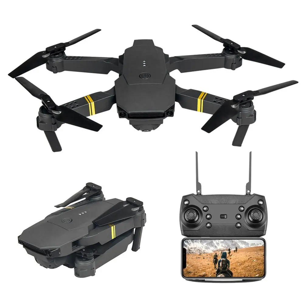 

Aerial Camera Drone E58 Small High Definition Wifi With 4-Axis Foldable Real-Time Image Transmission Fixed Height