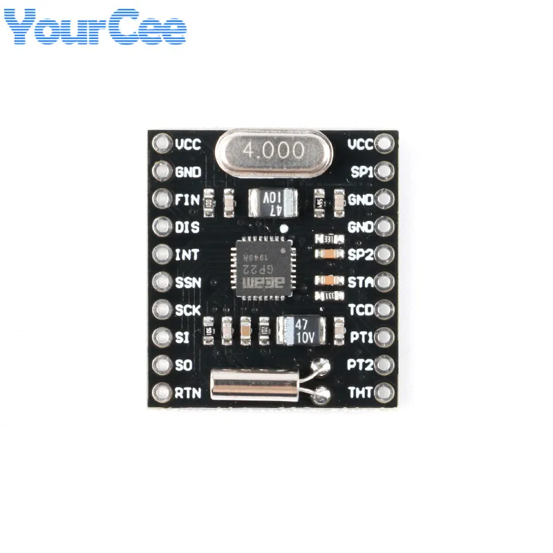 Цифровой преобразователь времени GP22 4 проводной интерфейс SPI для ультразвукового