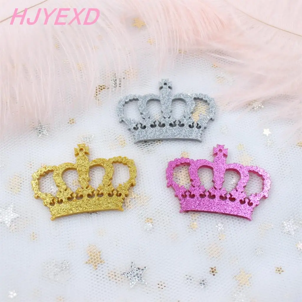 (10 шт./лот) 40 мм акриловые серьги Золотая Корона лазерная резка 1 6 &quot-AC1457A |