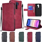 Кожаный чехол-бумажник для Xiaomi Redmi 9 9A 9C 9T 8 8A 7 7A 6A 6 5 Plus 5A 4A 4X 4 Pro K40 K30 K20 Pro S2 Y3 GO, флип-чехол