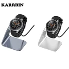 Магнитная зарядная док-станция KARRBIN для Samsung Galaxy Watch 4246 мм SM-R760 R800 SM-R765 SM-R600 Gear S2 Sport S3 Frontier