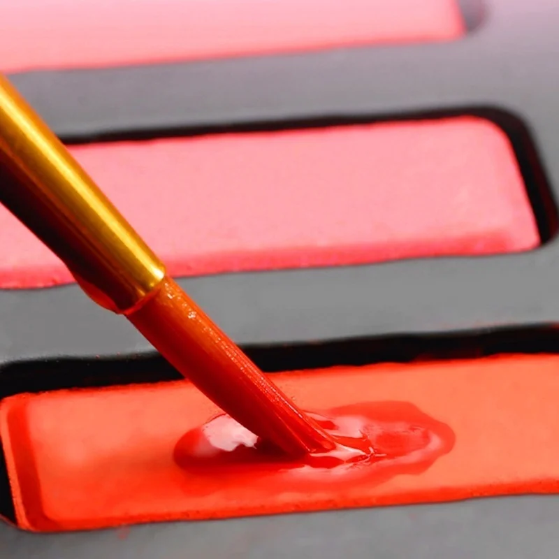 Профессиональный твердый телефон 36 цветов художественный набор с акварельной