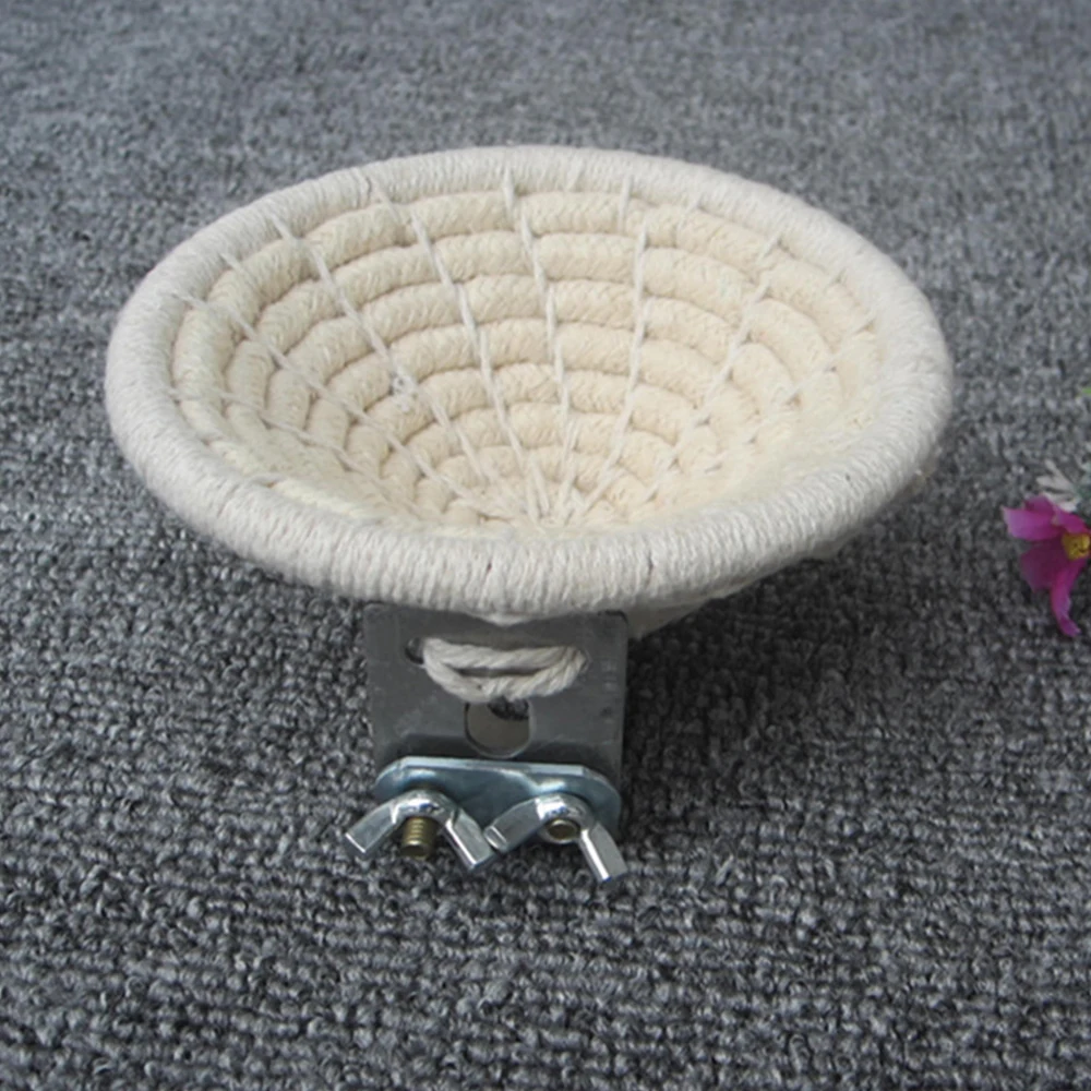 Хлопчатобумажная веревка Птичье гнездышко Попугай Игрушка висячая кровать для