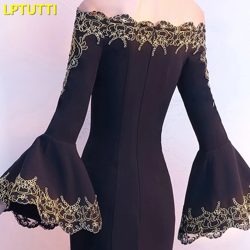 

LPTUTTI Embroidery Lace New For Women Elegant Date Ceremony Party Prom Gown Formal Gala Events Luxury Long Evening Dresses