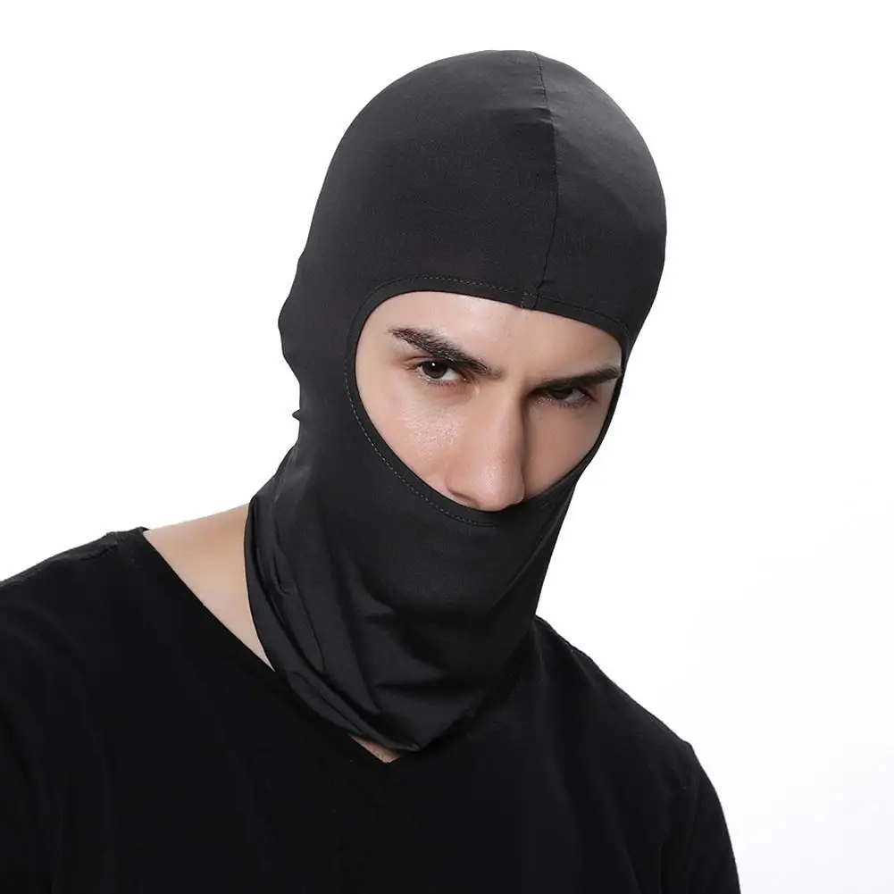 Soft Equipment Outdoor Riding Motorcycle Windproof Sunscreen Dustproof CS Masked Mask Hood Full face Shield Neck Cover Band | Спорт и