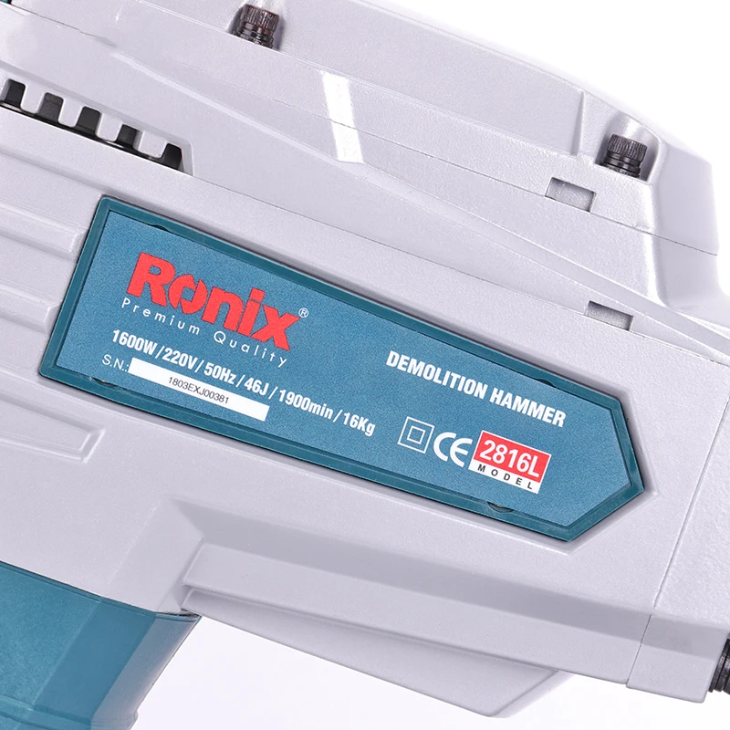 

Ronix 2816L Demolition Hammer Breaker, 1700W Demolition Hammer Electric