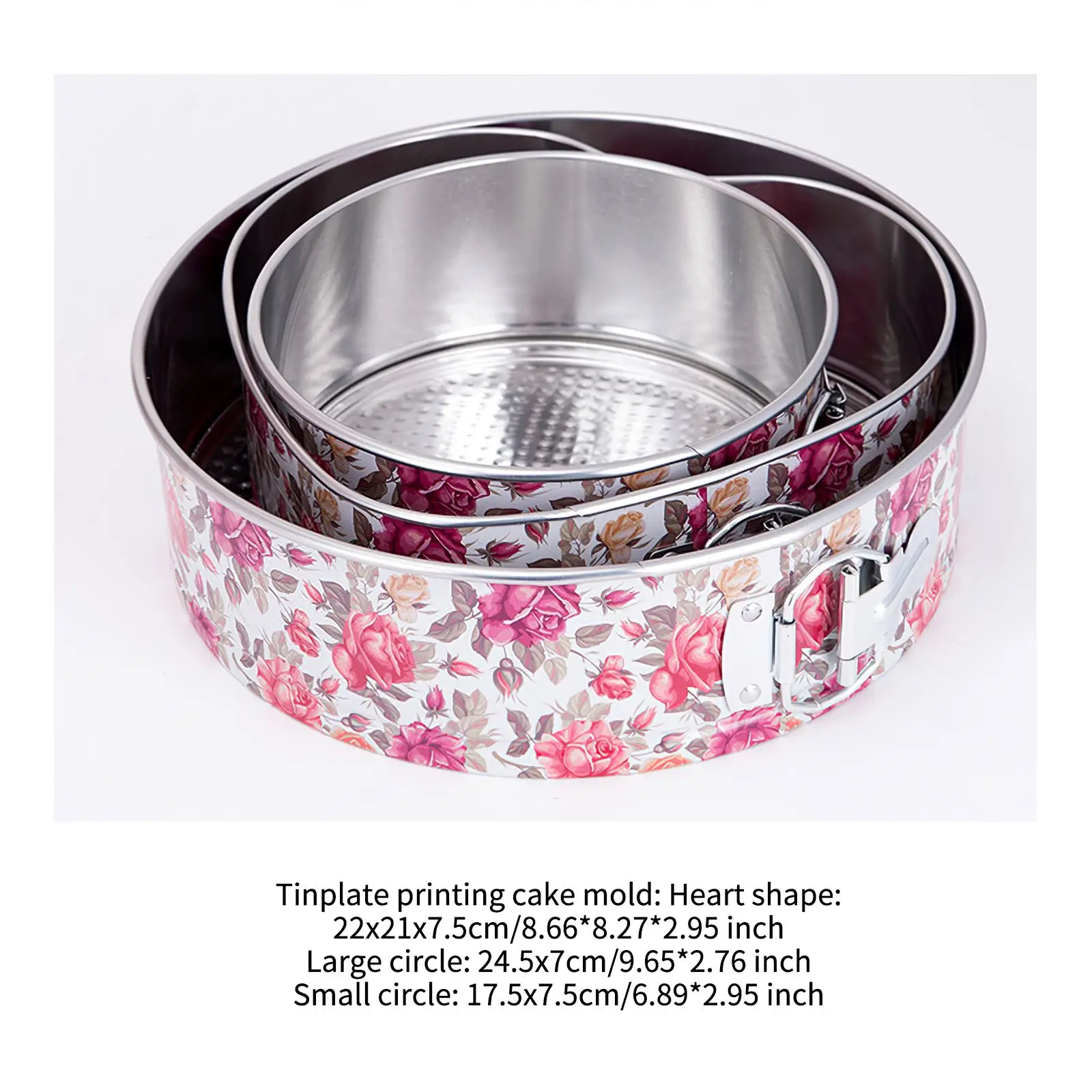 Cake Baking Tin Mold Nonstick Bakeware Pan Mould Removable Bottom For Home Kitchen Birthday Party Festival | Дом и сад