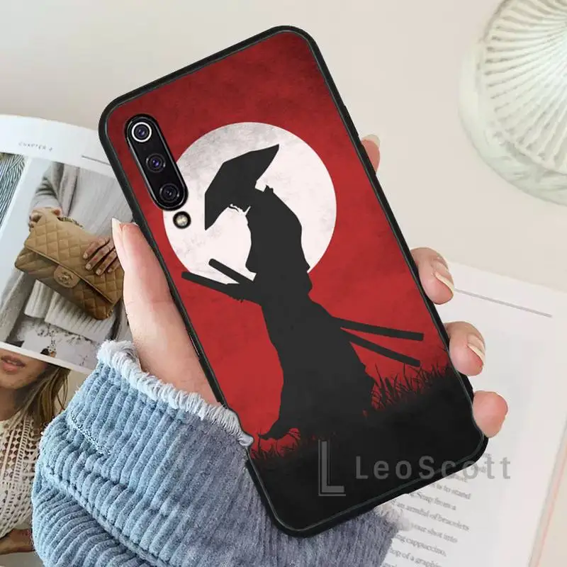 

Red Armored Ninja Samurai Canvas Phone Case For Xiaomi Redmi 7 9t 9se k20 mi8 max3 lite 9 note 8 9s 10 pro