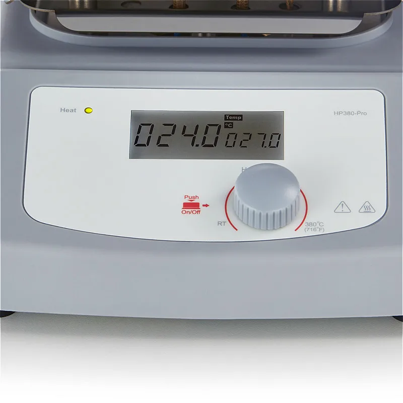 Магнитная плита ЖК дисплей цифровой конфорками HP380 Pro нагрева Температура до 380(C)