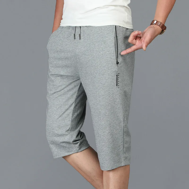 Шорты мужские прямые повседневные хлопковые, модные эластичные штаны с карманами, одежда для бодибилдинга, одежда для наручных часов, XX60MS, н...