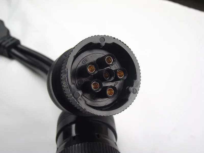 Диагностический инструмент OBD2 интерфейс грузовик y-кабель OBD2 16Pin женский 6pin SAE J1939 и SAE J1708 9pin женский