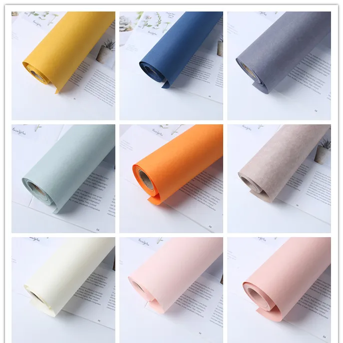 10 ярдов/рулон Цветочная упаковочная бумага|Крафт-бумага| |