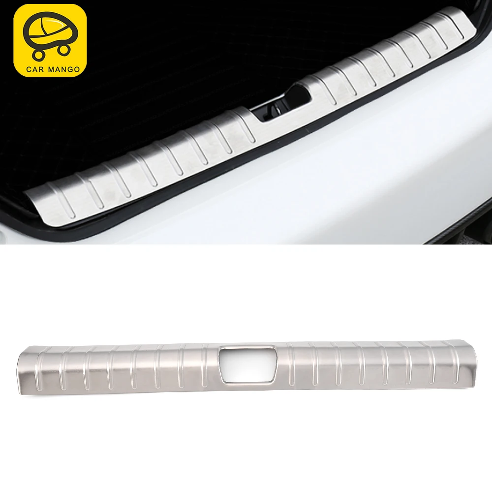 

CarManGO Car Accessories Stainless Trunk Door Tail Gate Fender Bumper Pad Cover Frame Sticker for Honda Civic 10th 2016-2020