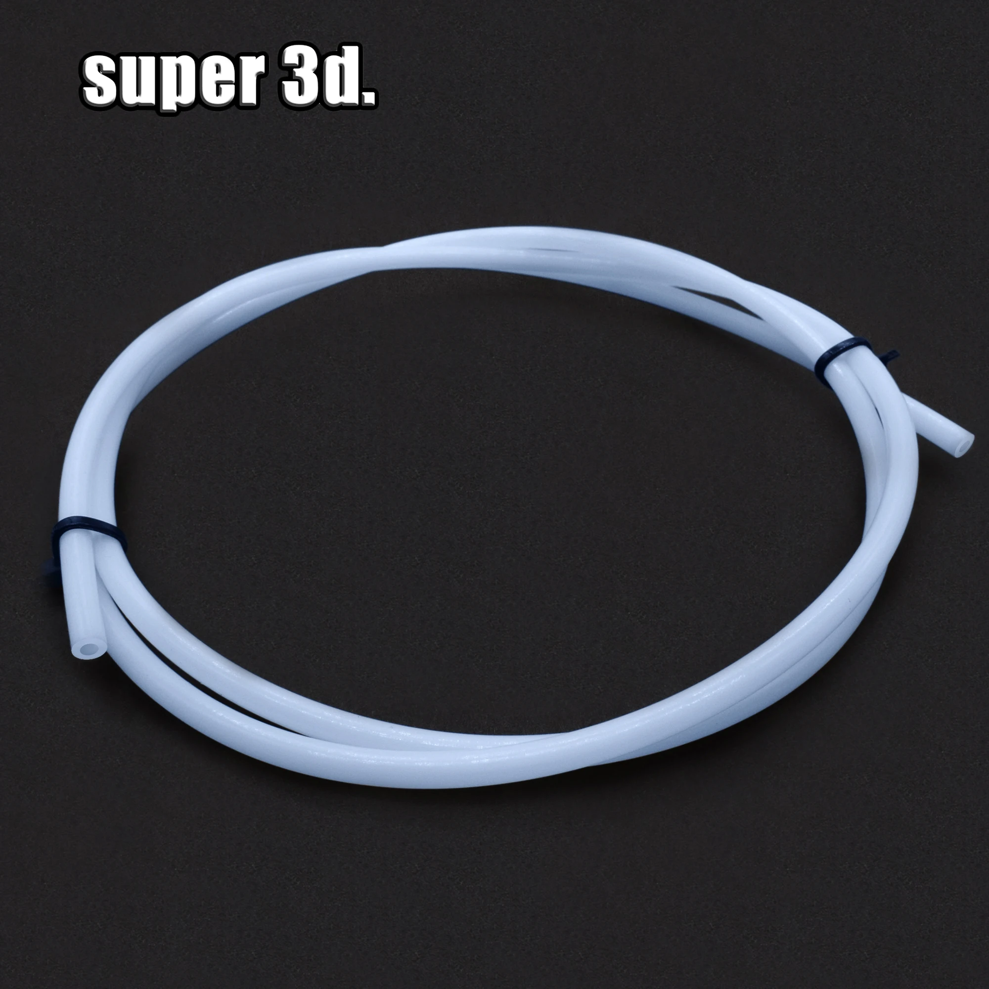 3d принтер Часть 1 метр Боуден экструдер PTFE трубка тефлоновая труба для J-head Hotend V5 V6 1,75 мм/3 мм нить ID 2 мм 1 мм 3 мм OD 4 мм