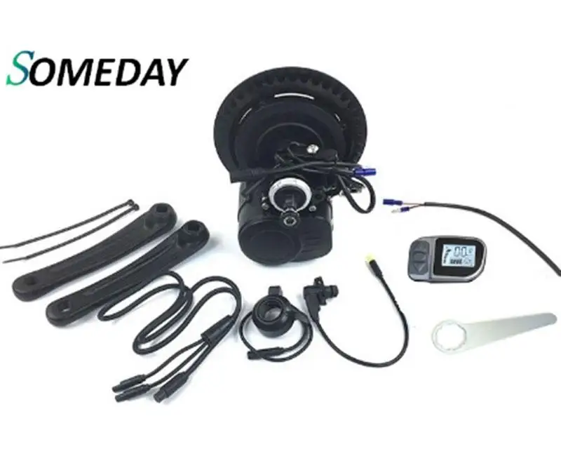 Однажды TSDZ2 Midmotor V LCD 6 Tongsheng 36 В/48 в 250 Вт/350 Вт/500 Вт комплект для электрического