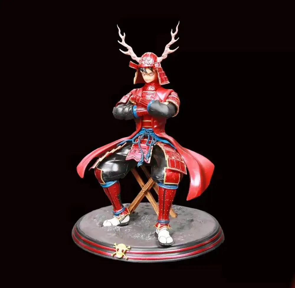 

23 см ONE PIECE Аниме фигурки Grey Armor D. Luffy ПВХ фигурку Коллекция модель игрушки подарки