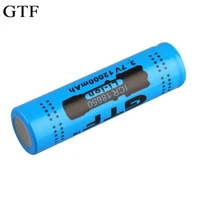 readable ion ion refillable stack for led flashlight gtf 1 piece 18650 3 7v 12000mah