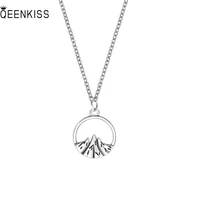 queenkiss nc6141fine jewelry wholesale fashion couples birthday wedding gift mountain ocean 925 sterling silver pendant necklace